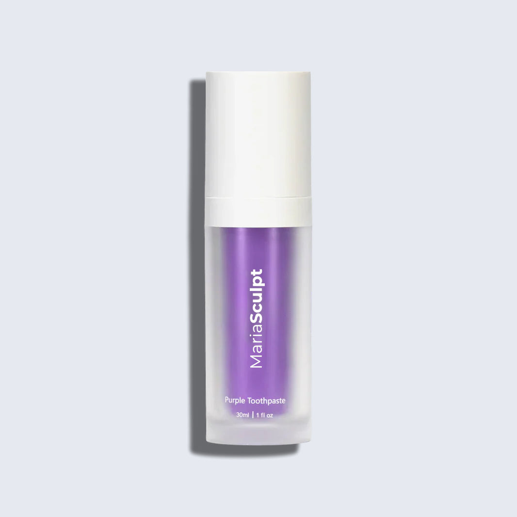 purple whitening toothpaste