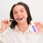 purple whitening toothpaste